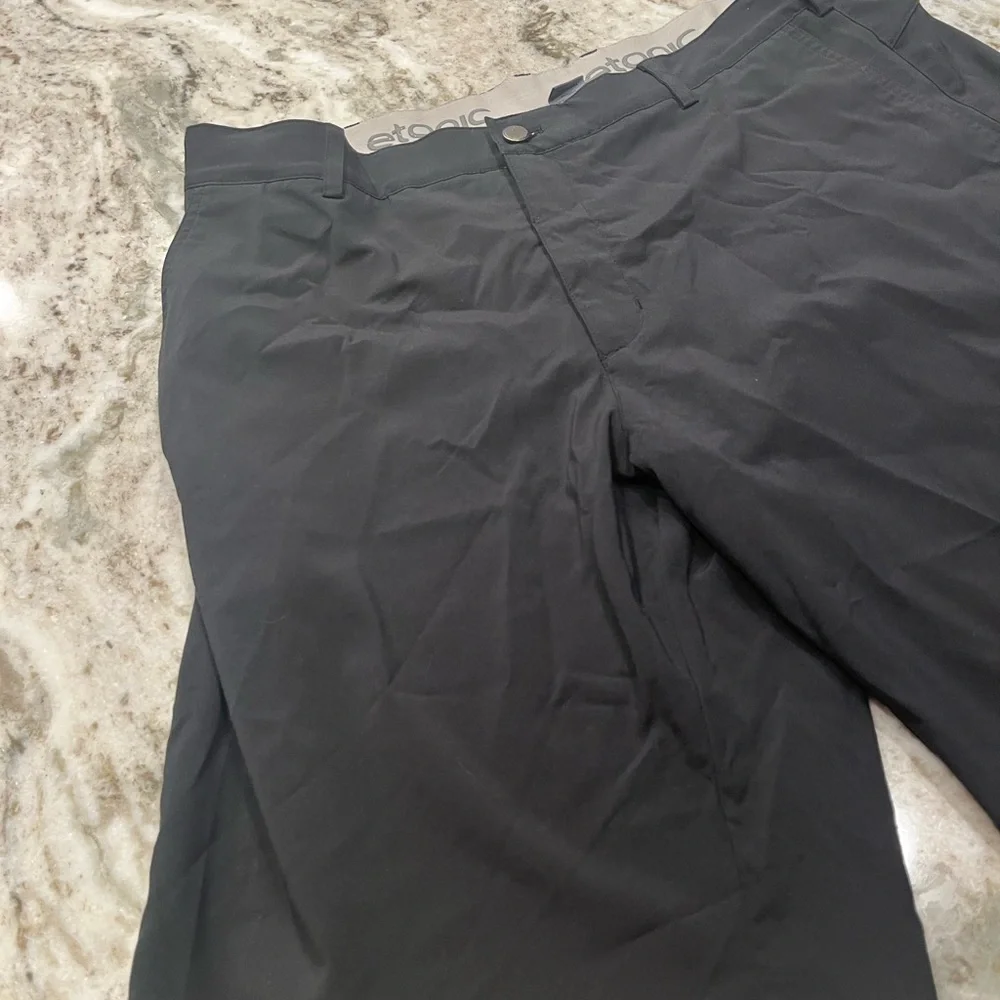 Etonic men’s black golf‎ shorts size 36